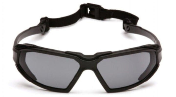 PYRAMEX | Highlander Safety Goggles Black Frame w/Grey Anti-Fog Lens 35 g | SBB5020DT