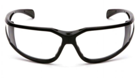 PYRAMEX | Exeter Safety Goggles Black Frame with Clear Anti-Fog Lens 29g | SB5110DT