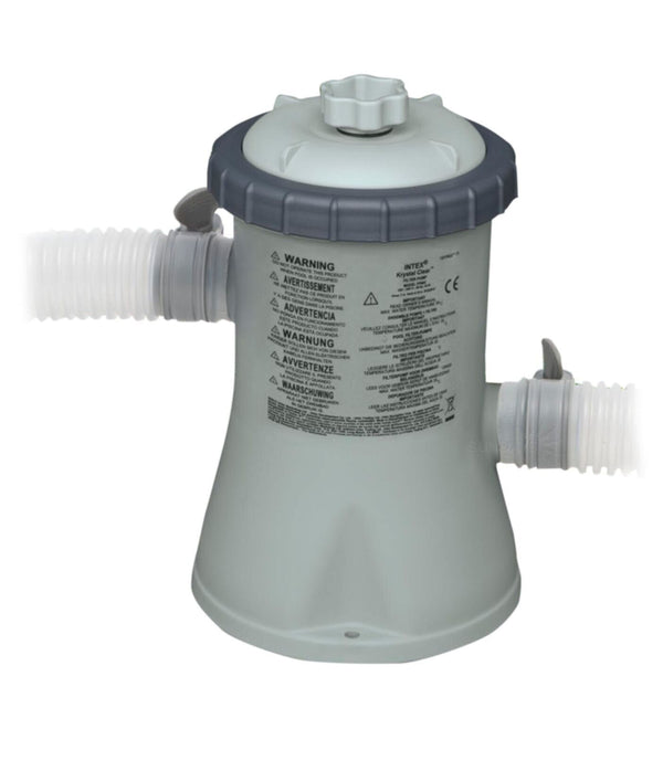 INTEX | 330 Gallons Cartridge Filter Pump (220-240 Volt) 330 Gal./Hr | 42128602