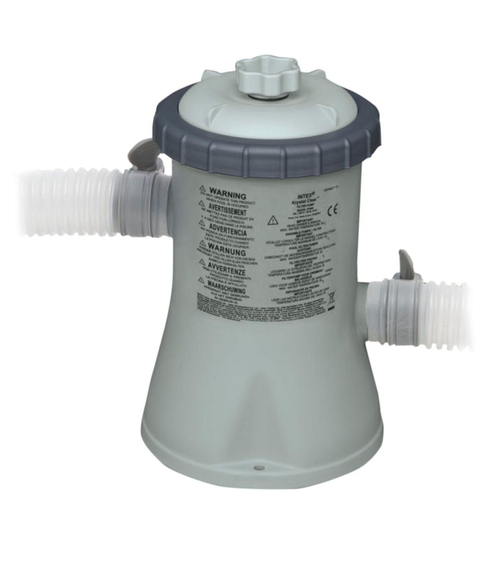 INTEX | 330 Gallons Cartridge Filter Pump (220-240 Volt) 330 Gal./Hr | 42128602