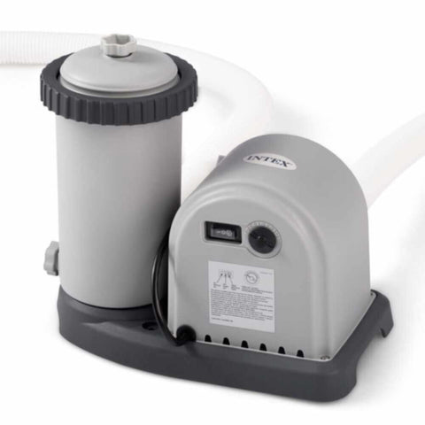 INTEX | 1500 Gallons Cartridge Filter Pump (220-240 Volt) 1500 Gal./Hr. | 42128636