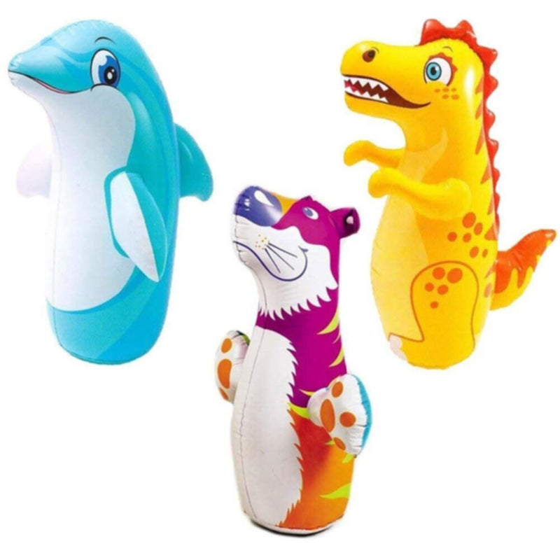 INTEX | 3-D Bop Bags Designs Boxing Punch Bag 3 Styles Peg | Box Ages 3+ | 42144669