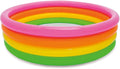 INTEX | Sunset Glow Inflatable Pool 4-Ring Shelf Box 168cx46cm | Ages 3+ | 42156441