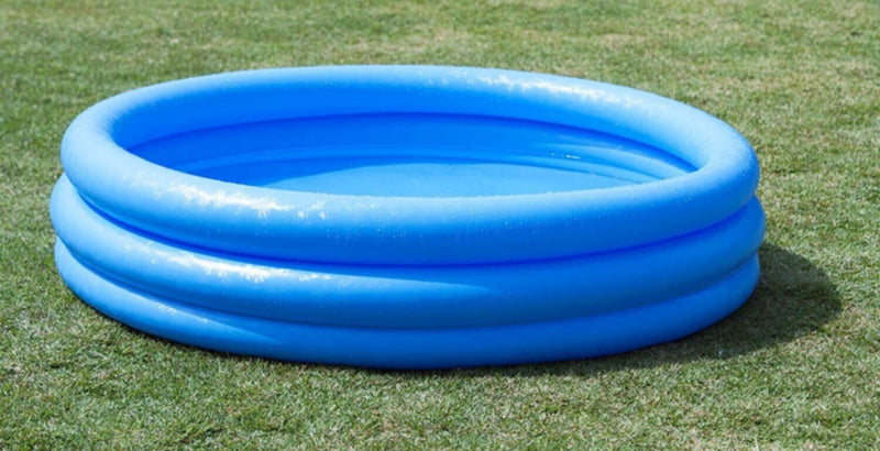 INTEX | Crystal Blue Pool 3-Ring Ages 2+ Shelf Box  | 42158426