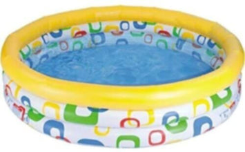 INTEX | Rainbow Ombre Pool 3-Ring Ages 2+  Shelf Box | 42158449