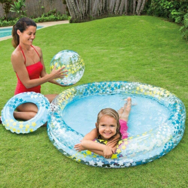INTEX | Just So Fruity Pool Set (59421Np 20" Ball 20" Ring) Ages 2+ | 42159460