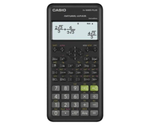 CASIO | Scientific Calculator 95g  Black | FX-350ESPLUS-2WDTV