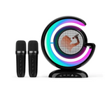 YS110 Wireless Bluetooth Speaker Karaoke Home Theater Sound Device Dual Microphone Mini Music Box TF/USB/Variable Sound Multifunction | JPN6974
