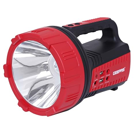 GEEPAS | Rechargeable LED Search Light | GSL5572