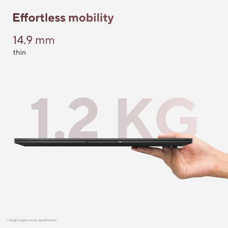 ASUS | Zenbook 14 OLED Ultrabook 14inch AMD Radeon Graphics AMD Ryzen 7 8840HS 16GB RAM 1TB SSD UM3406HA-OLEDR7W | MASITNUM3425