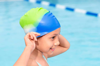 BESTWAY | Lil Color Wave Swimming Cap 3+ Years Silicone Child Size | BES115TOY01807