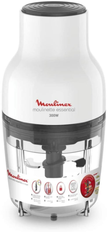 MOULINEX | Moulinette Essential Mini Chopper 300W | DJ520127
