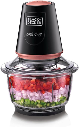 BLACK+DECKER | Multifunction Glass Chopper 400W | GC430-B5