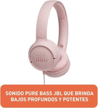 JBL|  T500 Pink On Ear Wired Headphone | 301001000000407