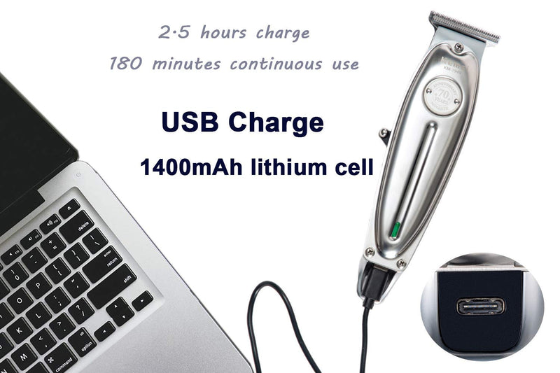 كيمي | ماكينة حلاقة شعر احترافية قابلة للشحن ولاسلكية | KM-1949