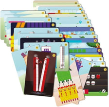 LEARNING RESOURCES UK| Mathlink Cubes Numberblocks 11-20 Activity Set (3+ Years) | LSP0950-UK