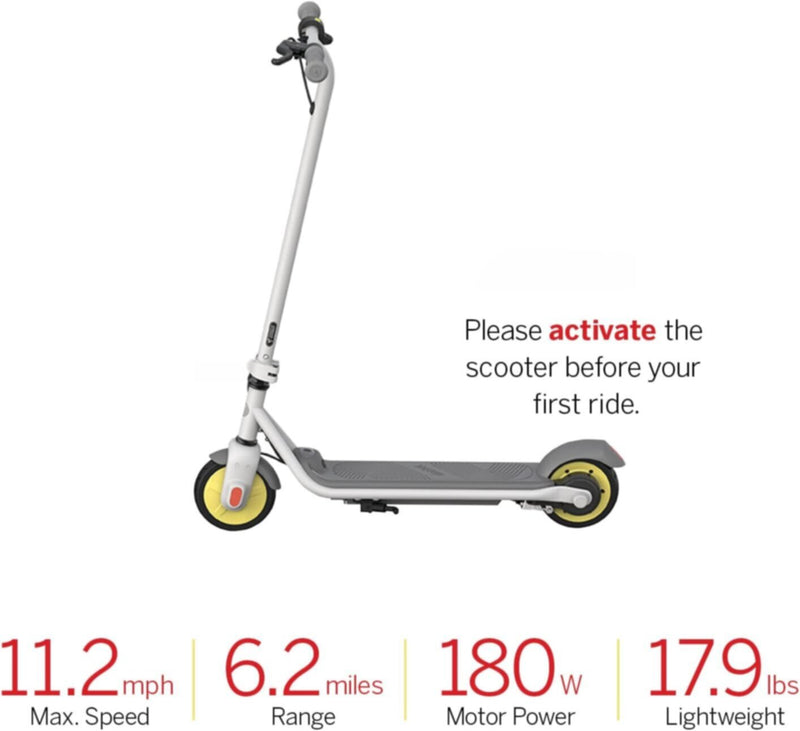 SEGWAY | ZING C8 Ninebot Ekickscooter Foldable Electric Scooter for 6-12 Years  | S22AA00001224