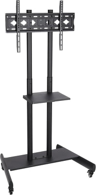 OLSENMARK | Movable TV Stand Compatible with 32" to 75" LED and LCD TVs | OMLB1299