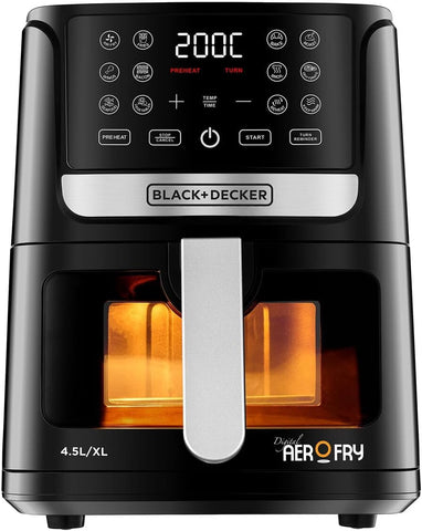 BLACK+DECKER | Digital Airfryer 4.5L | AF4500-B5