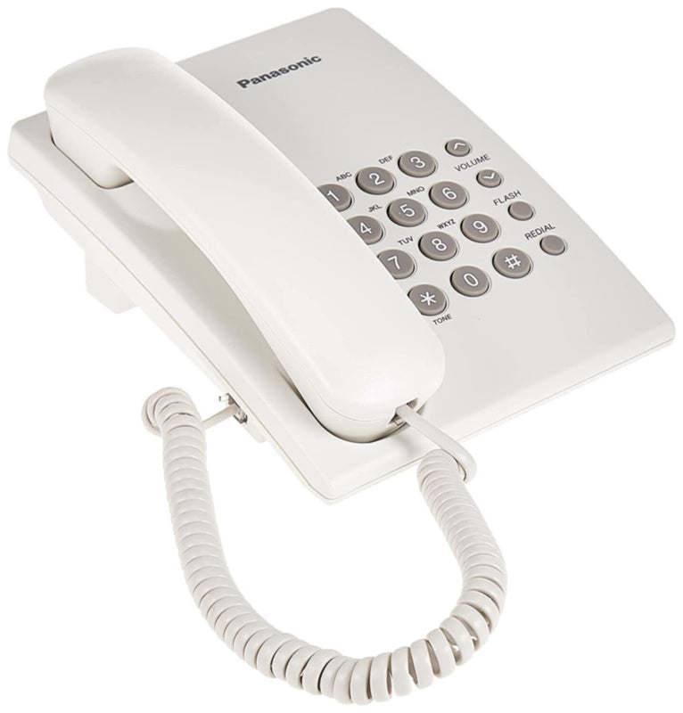 PANASONIC | Corded Telephone White | KX TS 500