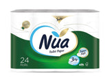 NUA | Sofia Super Soft Imported Toilet Paper - 150 Sheets x 3 Ply Pack of 24 Rolls | NUA501396