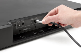 DENON | Speaker Base Soundbar with Bluetooth aptX Streaming, Dolby Digital Decoding | DHT-T110