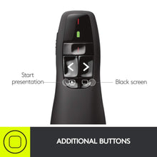LOGITECH | Laser Presentation Remote Black | R400