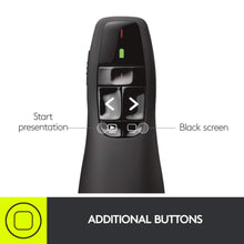 LOGITECH | Laser Presentation Remote Black | R400