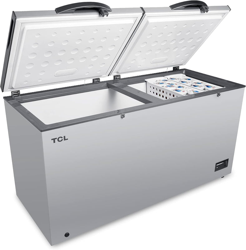 TCL | Chest freezer Electronic control Silver Color  660 L | F660CFSL