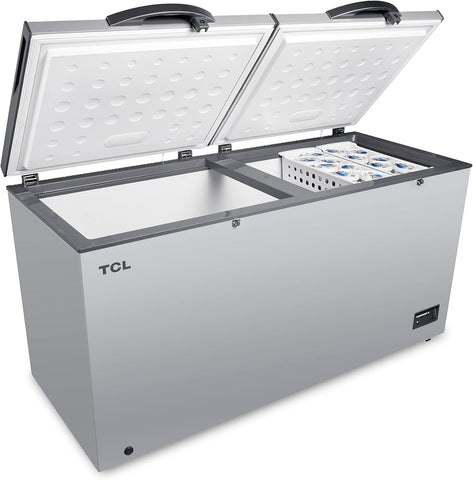 TCL | Chest freezer Electronic control Silver Color  660 L | F660CFSL