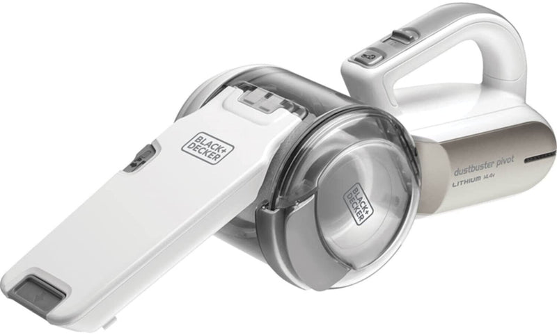 BLACK + DECKER | Cordless Dustbuster Pivot Handheld Vacuum Cleaner, 14.4 V 1.5 Ah Li-Ion Battery | PV1420L-B5