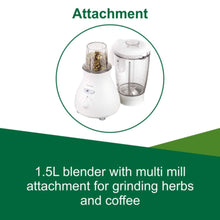 KENWOOD | Blender with 2 Spice Mills 500W White | BL440