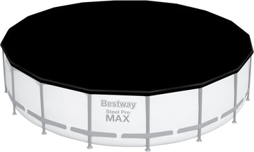 BESTWAY | Round Pool Cover For Above Ground Pools 4.88 and 5.49m | BES115TOY01756