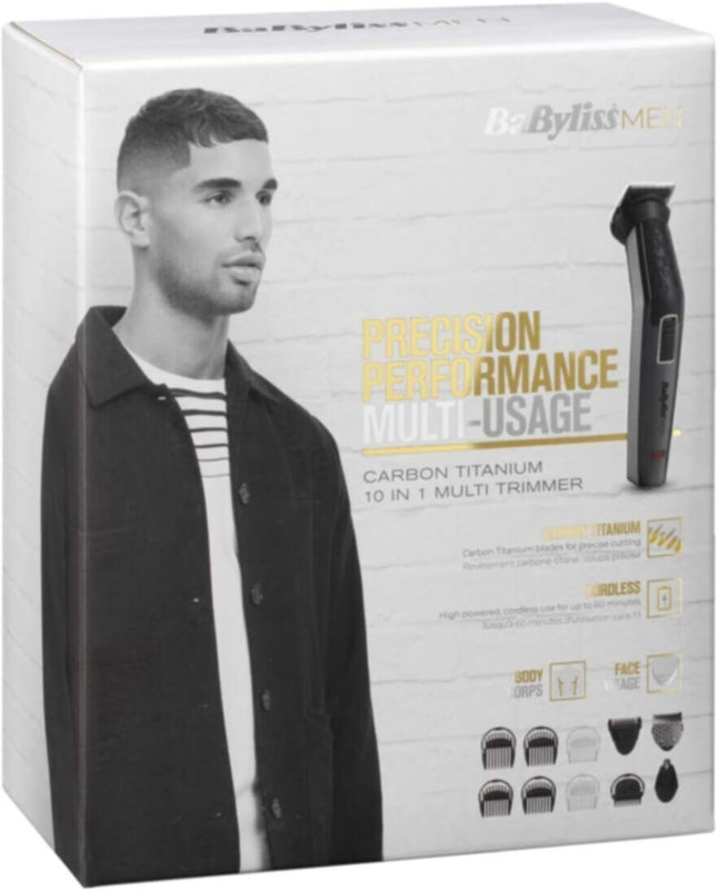 BABYLISS | 10 in 1 Carbon Titanium Multi Trimmer | MT727SDE