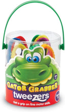 LEARNING RESOURCES UK| Gator Grabber Tweezers (Set Of 12) (2+ Years) | LER2963