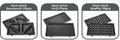 BLACK+DECKER | 3 In 1 Sandwitch Maker 780W | TS2130-B5