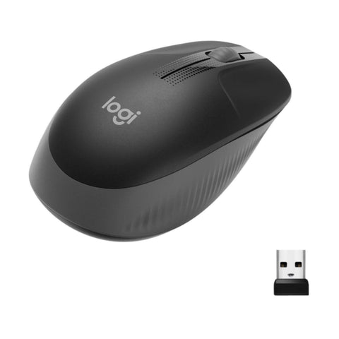 LOGITECH | Full Size Wireless Mouse Charcoal | M190