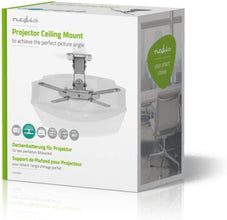 NEDIS | Projector Ceiling Mount 360Â° Rotatable, Max 10 kg, 130mm Ceiling | PJCM100GY