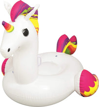 BESTWAY | Float N Fashion Supersized Unicorn Ride-On Pool Floats 7'4