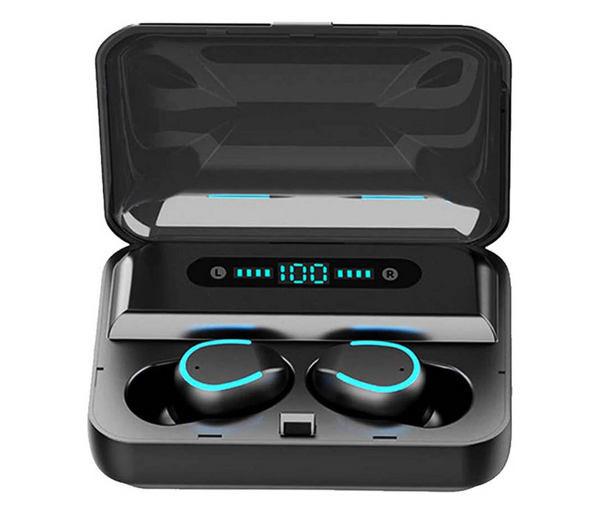 F9-5 TWS Wireless BT 5.0 Earphones Black | JPO6605