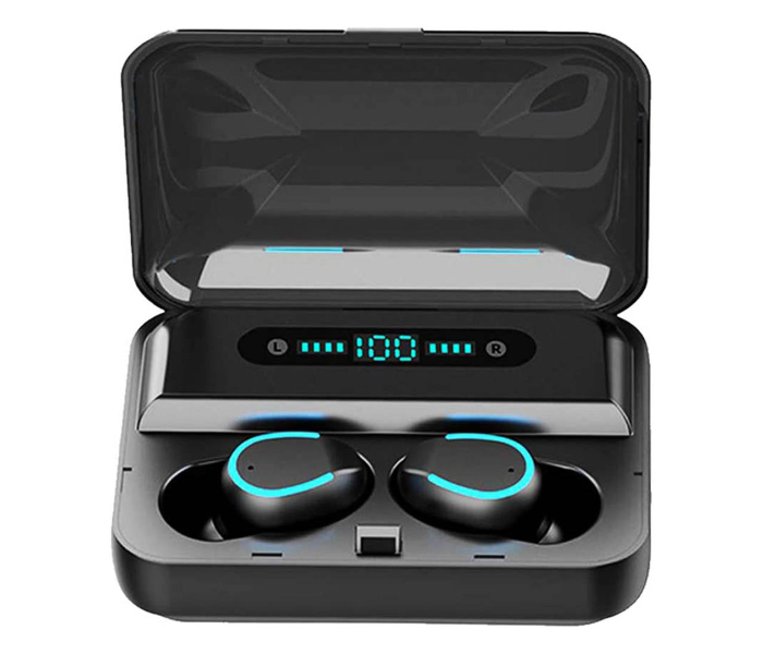 F9-5 TWS Wireless BT 5.0 Earphones Black | JPO6605