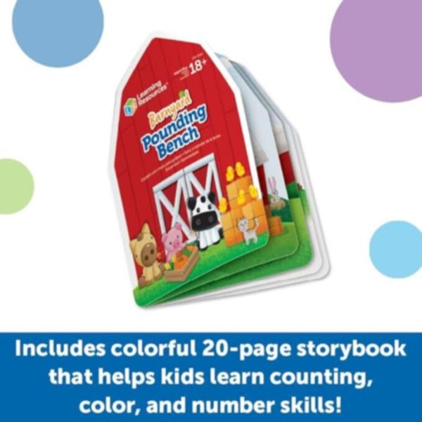 LEARNING RESOURCES UK| Barnyard Pounding Bench | LER3064