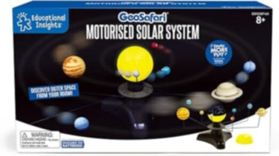LEARNING RESOURCES UK| Geosafari Motorised Display Solar System (8+ Years) | ESP5287-UK