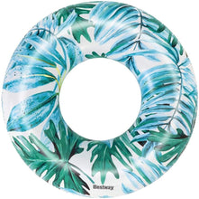 BESTWAY |Tropical Palms 36237 Swim Ring  Assorted Colours 119cm | BES115TOY01346