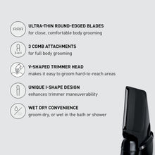 PANASONIC | 3-in-1 Electric Body Groomer Wet/Dry | ER GK 60