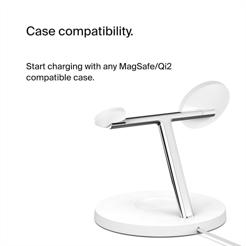 BELKIN | BoostCharge Pro 3 In 1 Wireless Charger with Qi2 | TE0218282