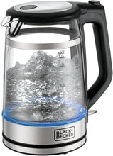BLACK+DECKER | Double Wall Glass Kettle 1.7L 2200W | GK220-B5
