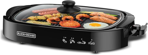BLACK+DECKER | Electric Health Grill 1500W | GH1500-B5