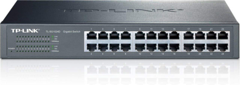 TP-LINK | 24-Port Gigabit Desktop/Rackmount Switch | TL-SG1024D