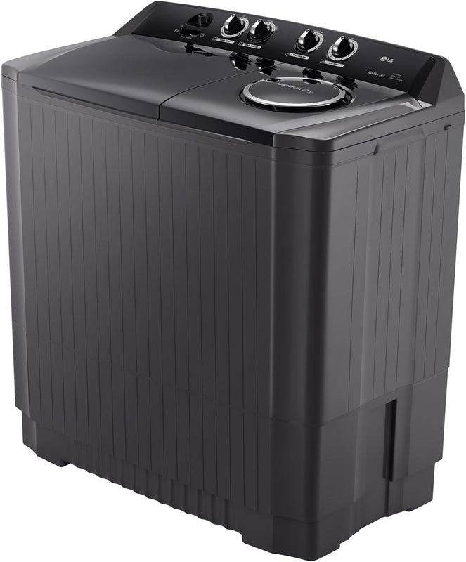 LG | 10kg Twin Tub Washing Machine Roller Jet White | P1461RWNL
